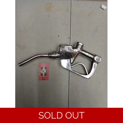 1" OPW GAS PUMP NOZZLE #40 OPW PRO BUFFED AND POLISHED GAS PUMP NOZZLES